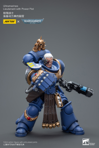 Ultramarines Lieutenant with Power Fist 9
