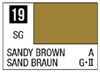 Mr. Color 19 - Sandy Brown (Semi-Gloss/Aircraft) 1