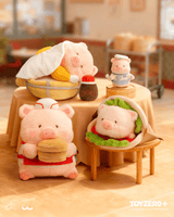 LuLu the Piggy Lu's Table - 5 Stars Roujiamo Lu Plush 3