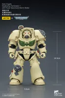 JOYTOY Dark Angels Deathwing Terminator 1 with Power Sword and Storm Bolter - Warhammer 40K - photo 5