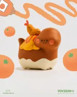 TOYZEROPLUS Foodie Dinosaur - Mini Fuji Fried Shrimp Curry Rice - dogdogbengpeng - photo 3