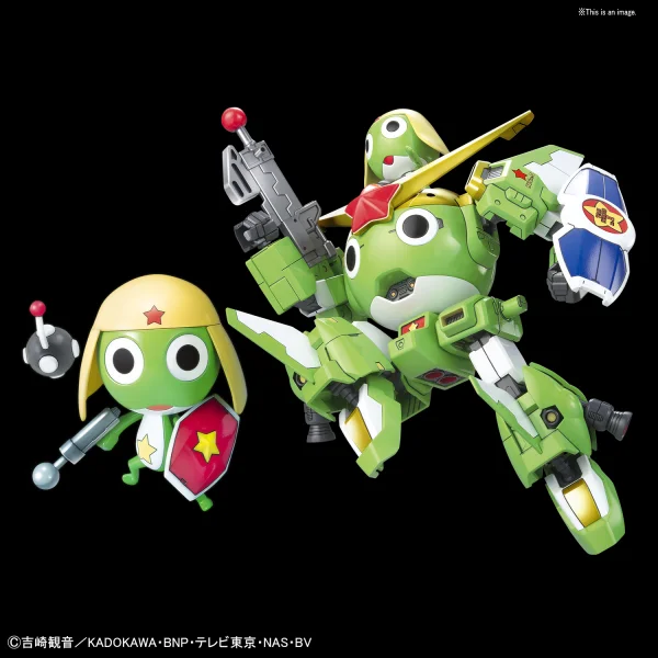 BANDAI HOBBY KERORO GUNSO PLAMO COLLECTION KERORO GUNSO & KERORO ROBO MK-â…¡ ANNIVERSARY SPECIAL Ver. - Sgt. Keroro