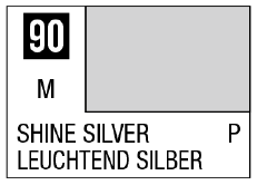 Mr Color Spray - S90 Shine Silver (Metallic/Primary)