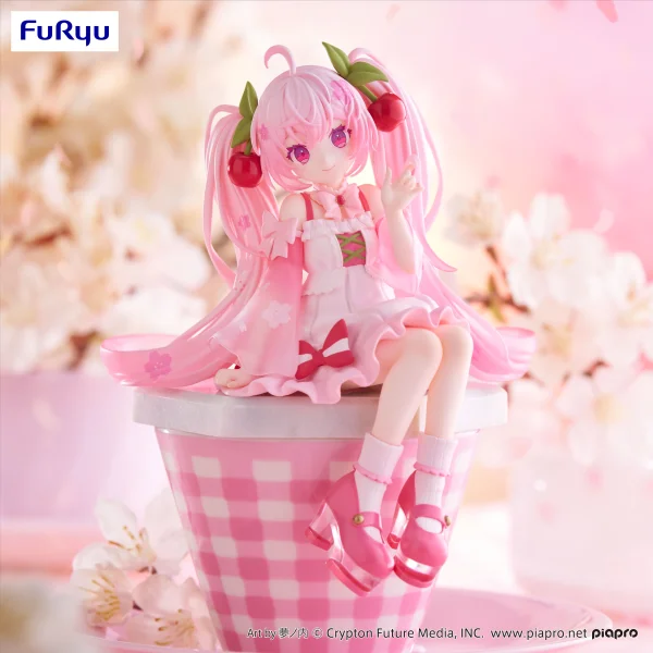 FuRyu Hatsune Miku　Noodle Stopper Figure -Sakura Miku 2025- - Hatsune Miku