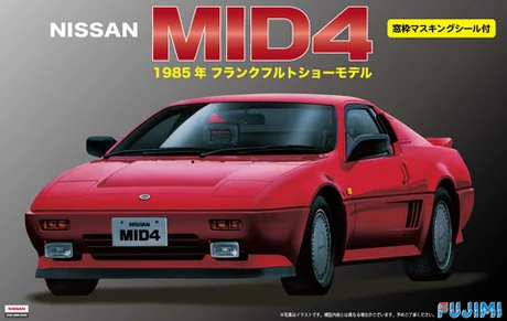 Fujimi [ID-59] 1/24 Nissan MID4 w/Window Frame Masking - Scale Kits