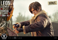Ultimate Premium Masterline Resident Evil 4 Leon S. Kennedy versus Chainsaw Villager Bonus Version 67
