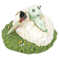 Upon San's Mask Statue Desk Clock 4