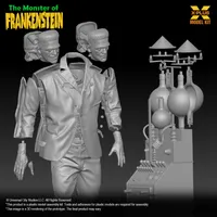 X-PLUS 1/8 Scale The Monster of Frankenstein Plastic Model Kit - Character Kits - photo 5