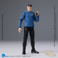Exquisite Mini Series 1/18 Scale 4 Inch STAR TREK Strange New Worlds Spock Action Figure 5