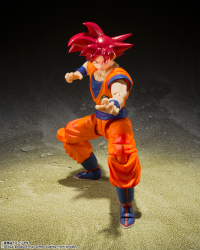 SUPER SAIYAN GOD SON GOKU -SAIYAN GOD OF VIRTUE- "DRAGON BALL SUPER", TAMASHII NATIONS S.H.Figuarts 5