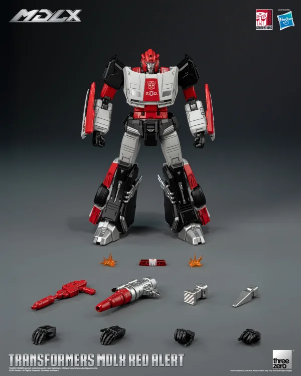 threezero Transformers - MDLX Red Alert - Transformers