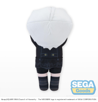 NESOBERI (Lay-Down) TV Anime "NieR:Automata Ver1.1a" LL Plush "9S" 3