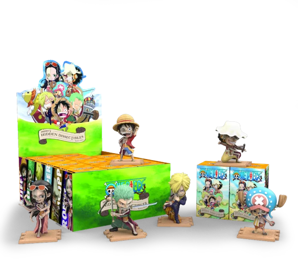 Mighty Jaxx Hidden Dissectibles: One Piece Series 1 (12pc per box) - ONE PIECE
