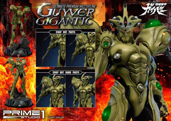 Prime 1 Studio Ultimate Premium Masterline Bioboosted Armor Guyver Guyver Gigantic - Bioboosted Armor Guyver