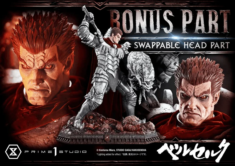 Prime 1 Studio Ultimate Premium Masterline Berserk Grunbeld Grunbeld VS Guts Bonus Version - Berserk