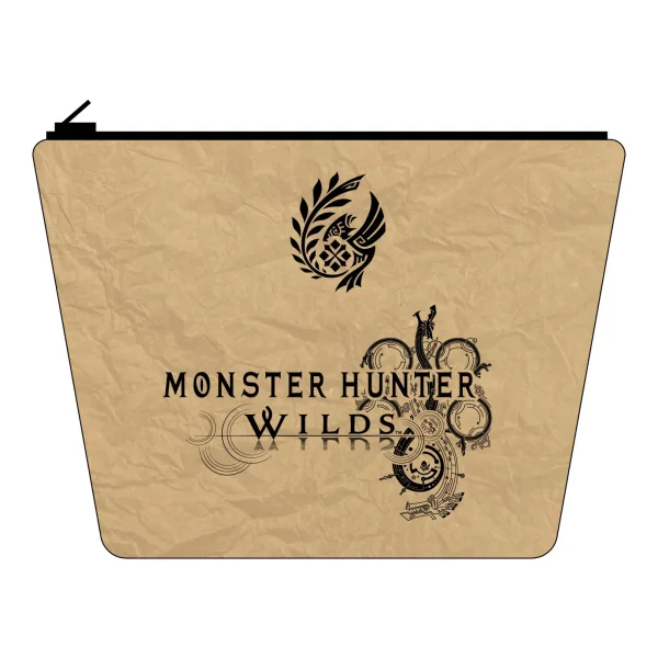 CAPCOM MONSTER HUNTER WILDS Washable paper pouch - Monster Hunter