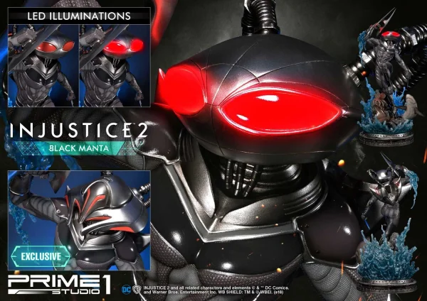 Prime 1 Studio Premium Masterline Injustice 2 Black Manta EX Version - DC Comics
