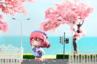 Shenzhen Mabell Animation Development Change! Cherry blossom girl (1 Box with 10 Pieces) - Non-Scale Figures - photo 3
