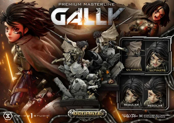 Prime 1 Studio Premium Masterline Battle Angel Alita Alita Gally Ultimate Version - Live Action Movies/TV
