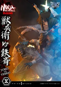 Prime 1 Studio Ultimate Premium Masterline Ninja Scroll Jube versus Tessai Deluxe Bonus Version - Ninja - photo 29