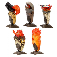 Kazaring - Calcifer "Howl's Moving Castle" (Box/6), Benelic 4