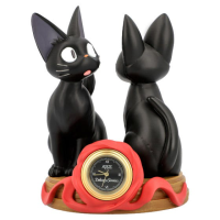 Jiji and Stuffed Plush Jiji Statue Desk Clock 2
