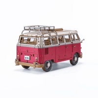 wa-gu-mi Vintage Volkswagen Type 2 (T1) Camper Van RED 8