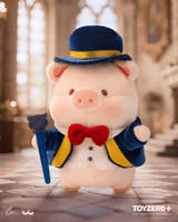 LuLu the Piggy LuLuLand - Billionaire Lu Plush Keychain 1