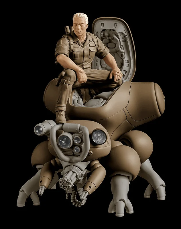 Max Factory PLAMAX minimum factory MF-95 Batou with Fuchikoma - Ghost in the Shell