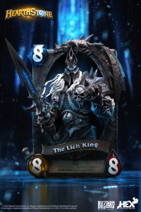 Blizzard Hearthstone® The Lich King Art Statue 1