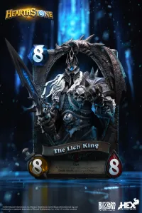 HEX Collectibles Blizzard Hearthstone® The Lich King Art Statue - Blizzard - photo 1