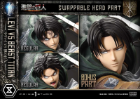 Ultimate Premium Masterline  TV animation Attack On Titan  Levi versus Beast Titan Bonus Version 22