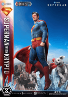 Real Elite Masterline Superman (2025 Film) Superman with Krypto Bonus Version 4