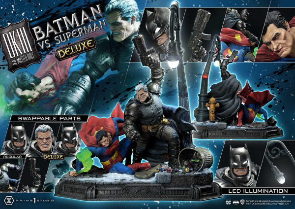 Ultimate Diorama Masterline Batman:The Dark Knight Returns (Comics) Batman versus Superman Deluxe Version