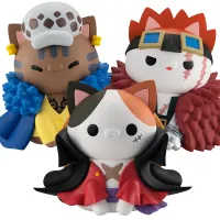MegaHouse MEGA CAT PROJECT ONE PIECE Nyanto! The Big NYAN PIECE Series Trafalgar Law(Repeat) - ONE PIECE - photo 4