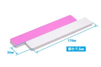 Wave Co. File Stick Finish Pink (equivalent to #3000/2 sheets) - Tools - photo 3