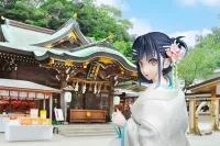 KADOKAWA Rascal Does Not Dream Series Mai Sakurajima White Kimono ver. - Rascal Does Not Dream of Bunny Girl Senpai - photo 3