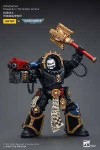 JOYTOY Ultramarines Chaplain in Terminator Armour - Warhammer 40K - photo 5
