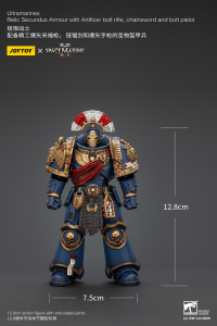 Ultramarines Relic Secundus Armour with Artificer bolt rifle, chainsword and bolt pistol 10