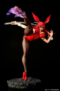 ORCATOYS Erza Scarlet  HIGH KICKver. CRIMSON Bunny - Fairy Tail - photo 1