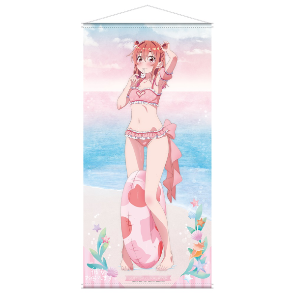 Rent-A-Girlfriend Swimsuit and Girlfriend Life-sized Tapestry Sumi Sakurasawa