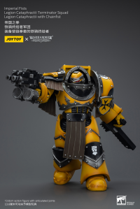 Imperial Fists Legion Cataphractii Terminator Squad Legion Cataphractii with Chainfist 8