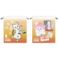 16 directions Ramen Akaneko Drawstring Pouch Hana - Ramen Akaneko - photo 1