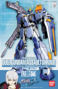 HG 1/100 #06 Duel Gundam Assault Shroud 1