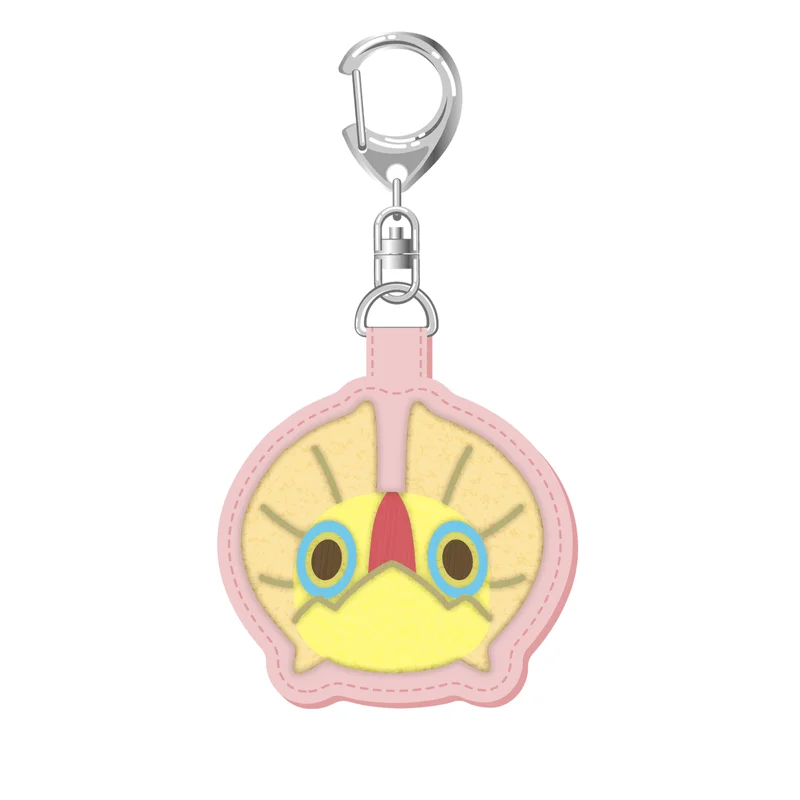 CAPCOM MONSTER HUNTER CHIBI STYLE Embroidered Key Chain: Yian Kut-Ku - Monster Hunter
