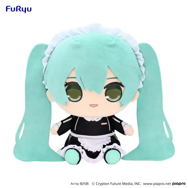 FuRyu Hatsune Miku　KYURUMARU Big Plush Toy -Sporty Maid- - Hatsune Miku