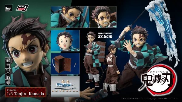 threezero Demon Slayer: Kimetsu no Yaiba - FigZero 1/6 Tanjiro Kamado - Demon Slayer: Kimetsu no Yaiba