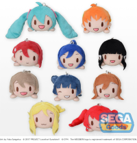 Fuwapuchi NESOBERI (Lay-Down) "Love Live! Sunshine!! x Hatsune Miku" Plush (Petit) 2