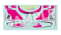 GSR Character Customization Series 051: Racing Miku 2025 Ver. 1/10 Scale Sticker Set 3
