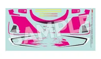 GoodSmile Racing GSR Character Customization Series 051: Racing Miku 2025 Ver. 1/10 Scale Sticker Set - Hatsune Miku - photo 3